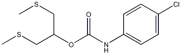 2-(methylthio)-1-[(methylthio)methyl]ethyl N-(4-chlorophenyl)carbamate