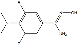 4-(dimethylamino)-3,5-difluoro-N'-hydroxybenzenecarboximidamide