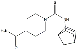 1-[(bicyclo[2.2.1]hept-5-en-2-ylamino)carbothioyl]piperidine-4-carboxamide Structure