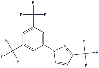  1-[3,5-di(trifluoromethyl)phenyl]-3-(trifluoromethyl)-1H-pyrazole