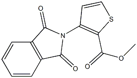 methyl 3-(1,3-dioxo-2,3-dihydro-1H-isoindol-2-yl)thiophene-2-carboxylate Structure