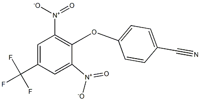  4-[2,6-dinitro-4-(trifluoromethyl)phenoxy]benzonitrile