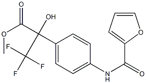 methyl 3,3,3-trifluoro-2-{4-[(2-furylcarbonyl)amino]phenyl}-2-hydroxypropanoate