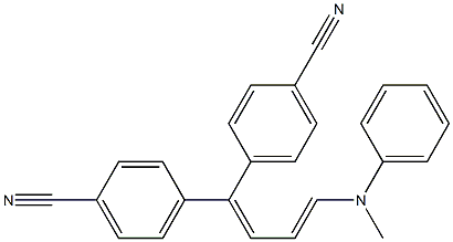 4-[1-(4-cyanophenyl)-4-(methylanilino)buta-1,3-dienyl]benzonitrile