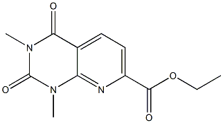 ethyl 1,3-dimethyl-2,4-dioxo-1,2,3,4-tetrahydropyrido[2,3-d]pyrimidine-7-carboxylate Structure