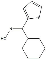 cyclohexyl(2-thienyl)methanone oxime Structure