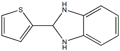 2-(2-thienyl)-2,3-dihydro-1H-benzo[d]imidazole Struktur