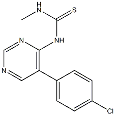 N-[5-(4-chlorophenyl)pyrimidin-4-yl]-N