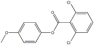 4-methoxyphenyl 2,6-dichlorobenzoate,,结构式