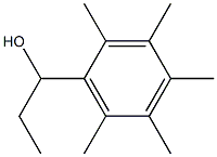 1-(2,3,4,5,6-pentamethylphenyl)propan-1-ol Structure