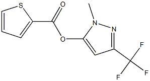  1-methyl-3-(trifluoromethyl)-1H-pyrazol-5-yl thiophene-2-carboxylate