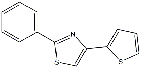 2-phenyl-4-(2-thienyl)-1,3-thiazole Struktur