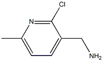 (2-chloro-6-methylpyridin-3-yl)methanamine 结构式