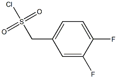 (3,4-difluorophenyl)methanesulfonyl chloride,,结构式
