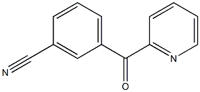 (3-cyanophenyl)(pyridin-2-yl)methanone|