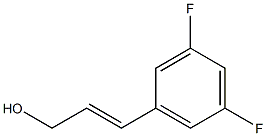 (E)-3-(3,5-difluorophenyl)prop-2-en-1-ol Structure