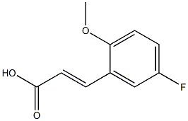 (E)-3-(5-fluoro-2-methoxyphenyl)acrylic acid|