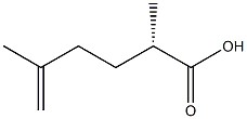 (S)-2,5-dimethylhex-5-enoic acid Structure