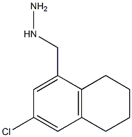 1-((6-chloro-1,2,3,4-tetrahydronaphthalen-8-yl)methyl)hydrazine|