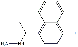 1-(1-(1-fluoronaphthalen-4-yl)ethyl)hydrazine