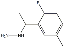 1-(1-(2-fluoro-5-methylphenyl)ethyl)hydrazine