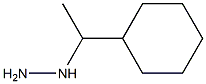 1-(1-cyclohexylethyl)hydrazine Structure