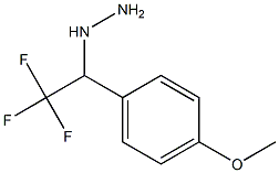 1-(2,2,2-trifluoro-1-(4-methoxyphenyl)ethyl)hydrazine