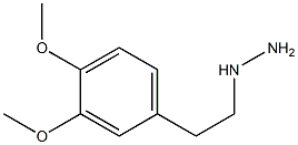 1-(3,4-dimethoxyphenethyl)hydrazine Struktur