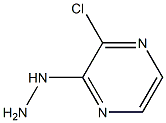 1-(3-氯吡嗪-2-基)肼, , 结构式