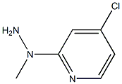 1-(4-chloropyridin-2-yl)-1-methylhydrazine Structure