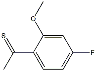 1-(4-fluoro-2-methoxyphenyl)ethanethione|