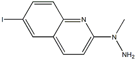 1-(6-iodoquinolin-2-yl)-1-methylhydrazine Structure