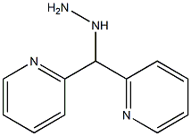 1-(di(pyridin-2-yl)methyl)hydrazine,,结构式