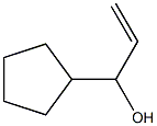 1-cyclopentylprop-2-en-1-ol 化学構造式