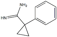 1-phenylcyclopropanecarboxamidine Structure