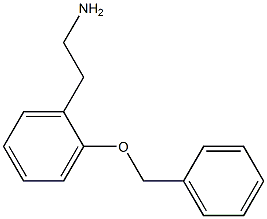 2-(2-(benzyloxy)phenyl)ethanamine 化学構造式