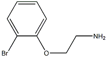 2-(2-bromophenoxy)ethanamine 化学構造式