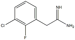 2-(3-chloro-2-fluorophenyl)acetamidine,,结构式