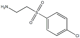 2-(4-chlorophenylsulfonyl)ethanamine Structure