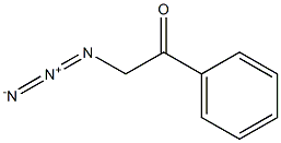 2-azido-1-phenylethanone Struktur
