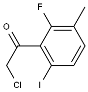  2-chloro-1-(2-fluoro-6-iodo-3-methylphenyl)ethanone