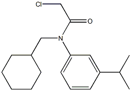 2-chloro-N-(cyclohexylmethyl)-N-(3-isopropylphenyl)acetamide