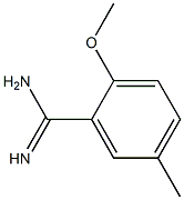 2-methoxy-5-methylbenzamidine,,结构式