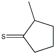 2-methylcyclopentanethione Struktur