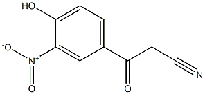  3-(4-hydroxy-3-nitrophenyl)-3-oxopropanenitrile