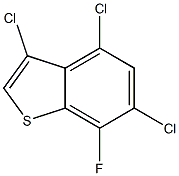 3,4,6-trichloro-7-fluorobenzo[b]thiophene