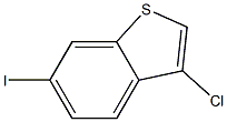 3-chloro-6-iodobenzo[b]thiophene 结构式