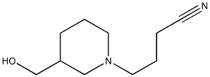 4-(3-(hydroxymethyl)piperidin-1-yl)butanenitrile