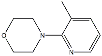 4-(3-methylpyridin-2-yl)morpholine Struktur