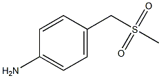 4-(methylsulfonylmethyl)aniline Structure